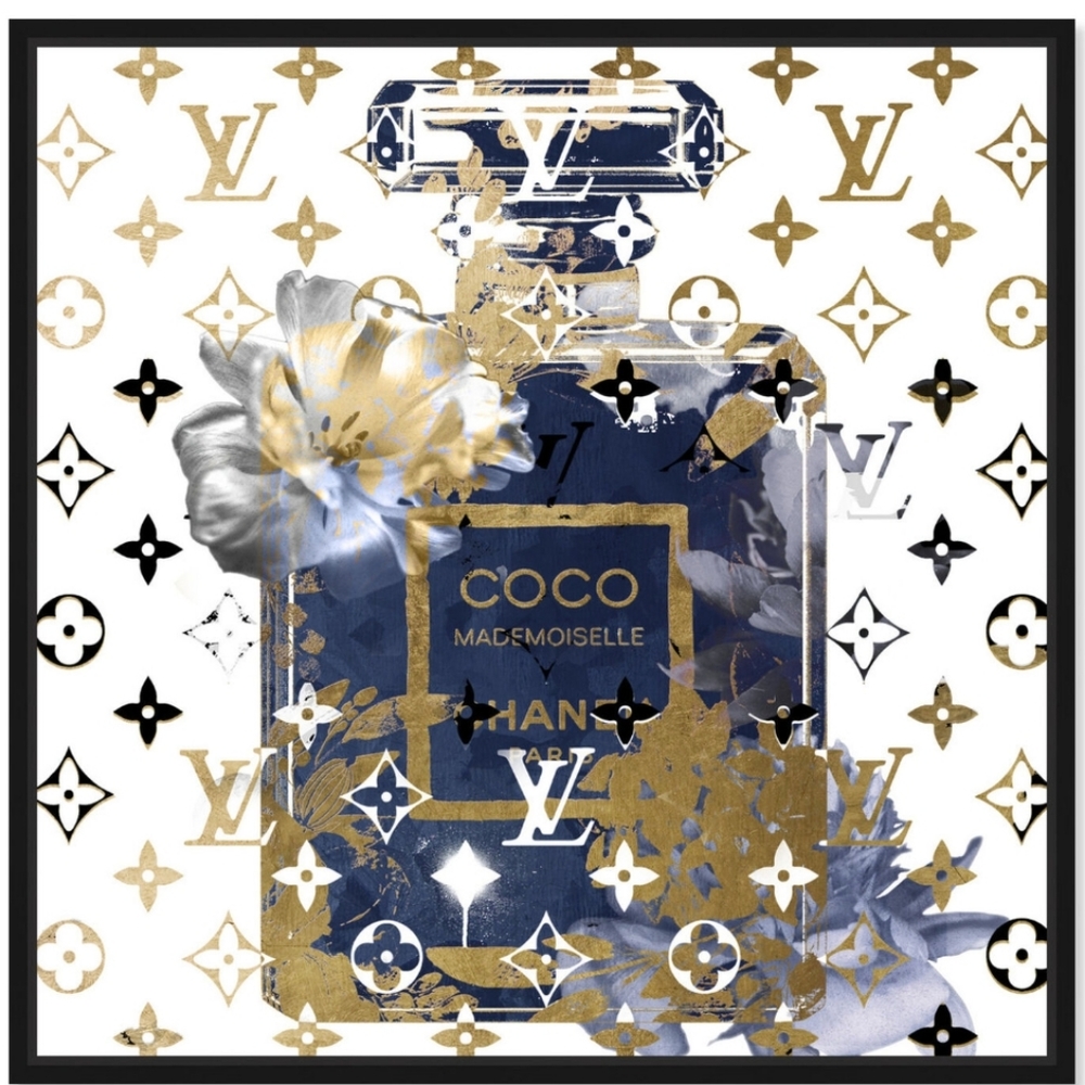 Chanel 8 1/2"x11" Wall Art